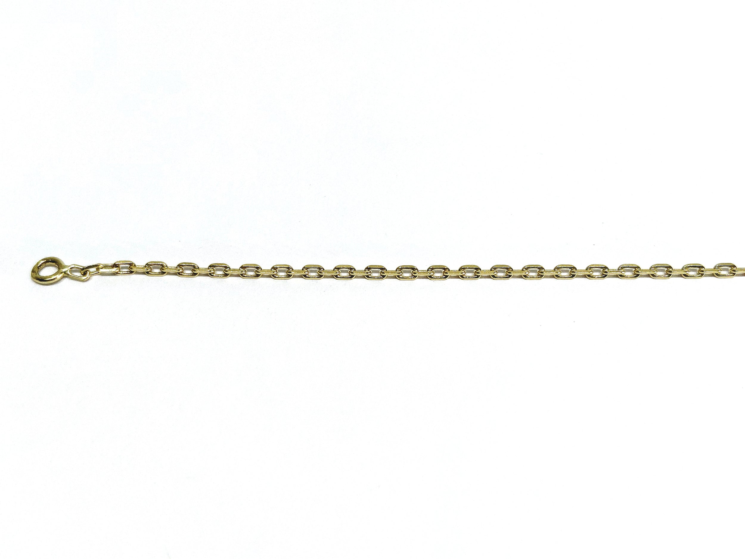 Yellow gold Forçat-link chain