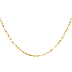 Yellow Gold Forçat Link Necklace