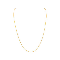 "Négligé" Necklace in Yellow gold