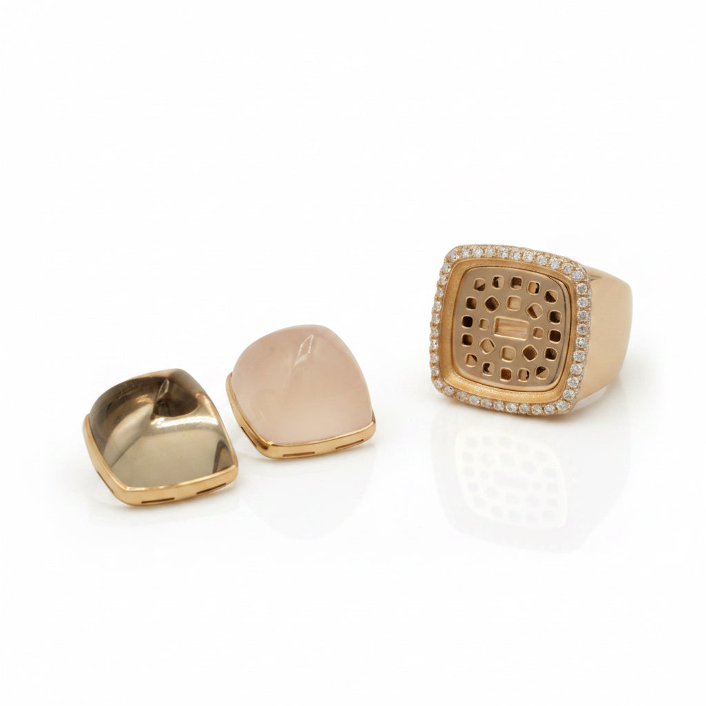 Rose gold FRED "Pain de sucre" Ring
