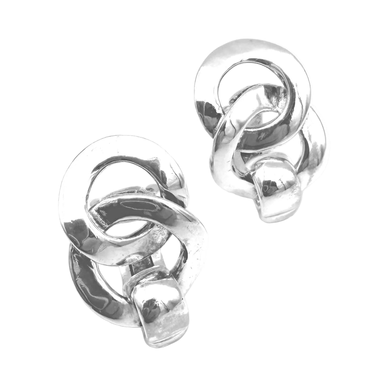 Earrings Clips HERMÈS in Silver