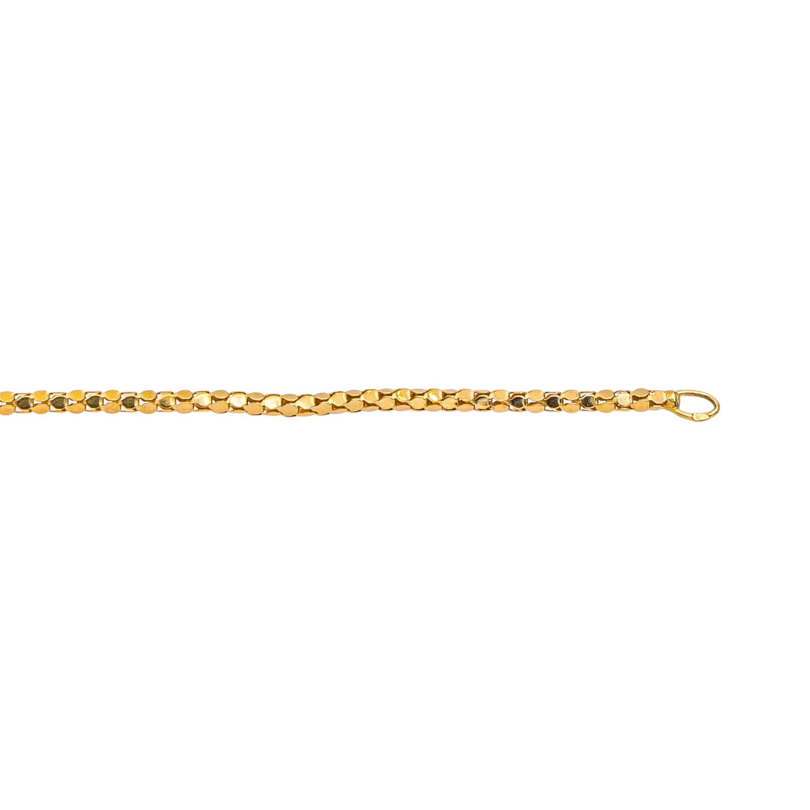 Link chain Necklace Yellow gold
