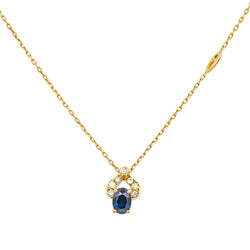 Necklace Yellow gold Sapphire
