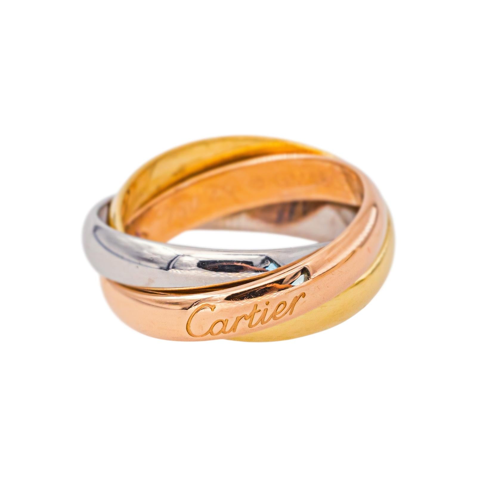Cartier Bague Trinity Or jaune