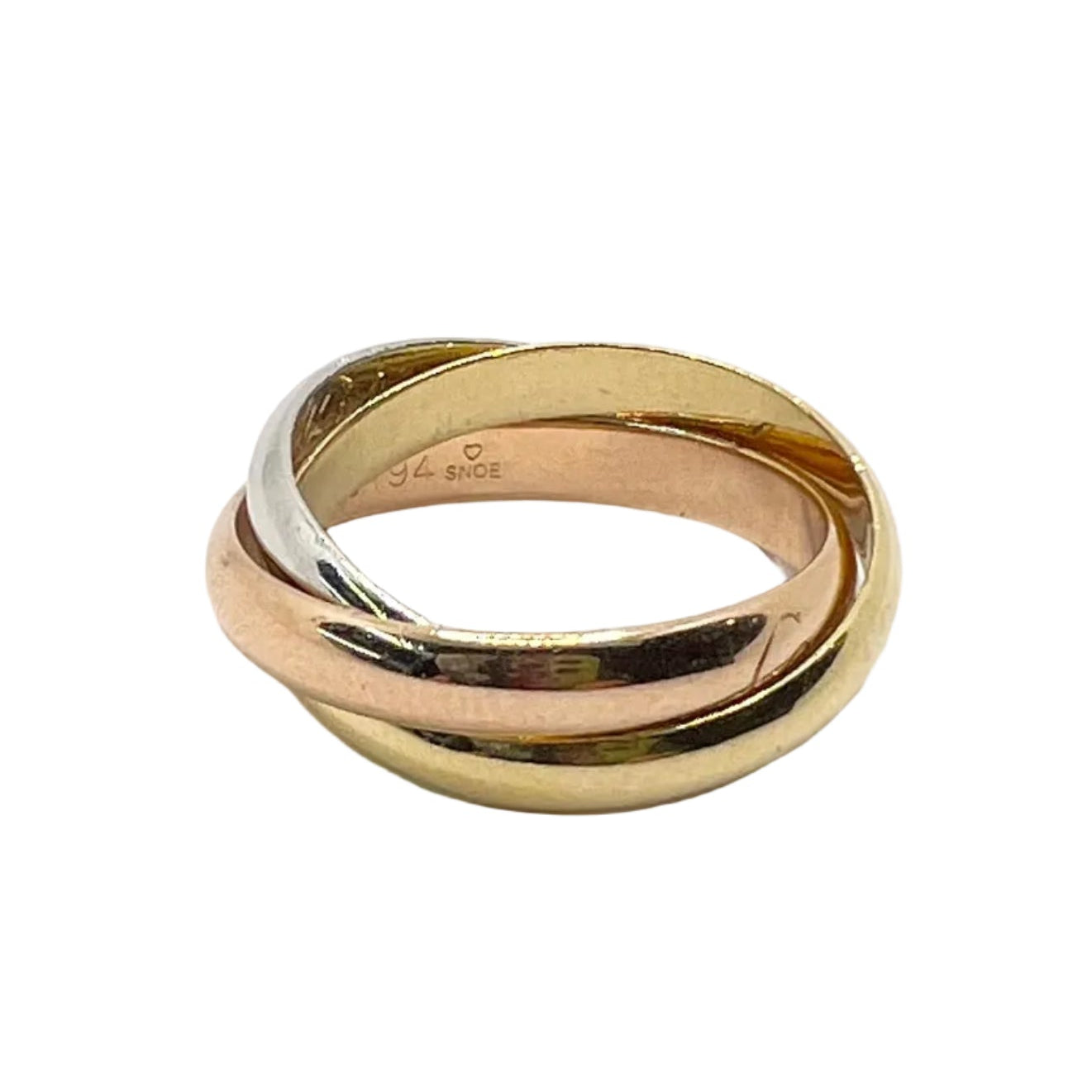 Cartier 18-karat gold Trinity ring