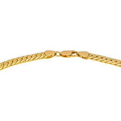 Yellow Gold English Link Necklace