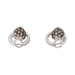 White gold Diamond Earrings