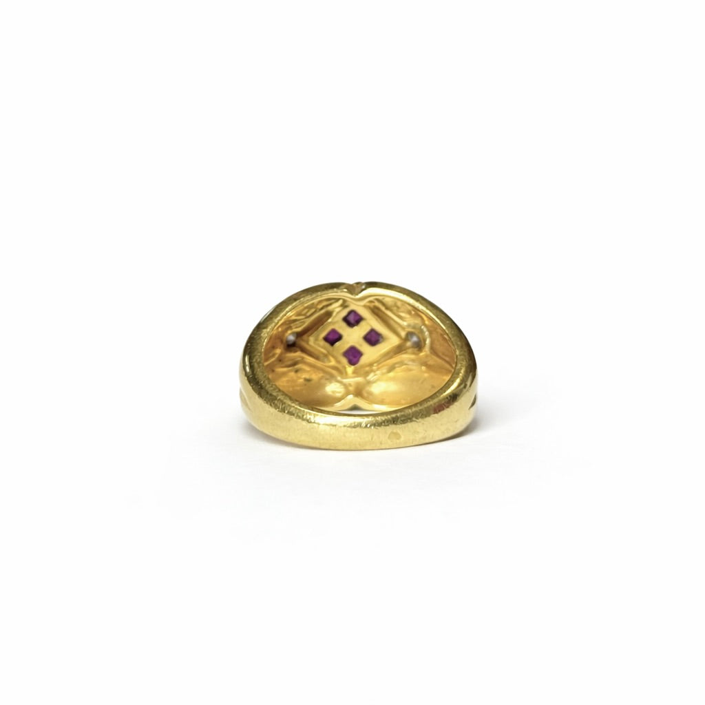 Bague croisillons