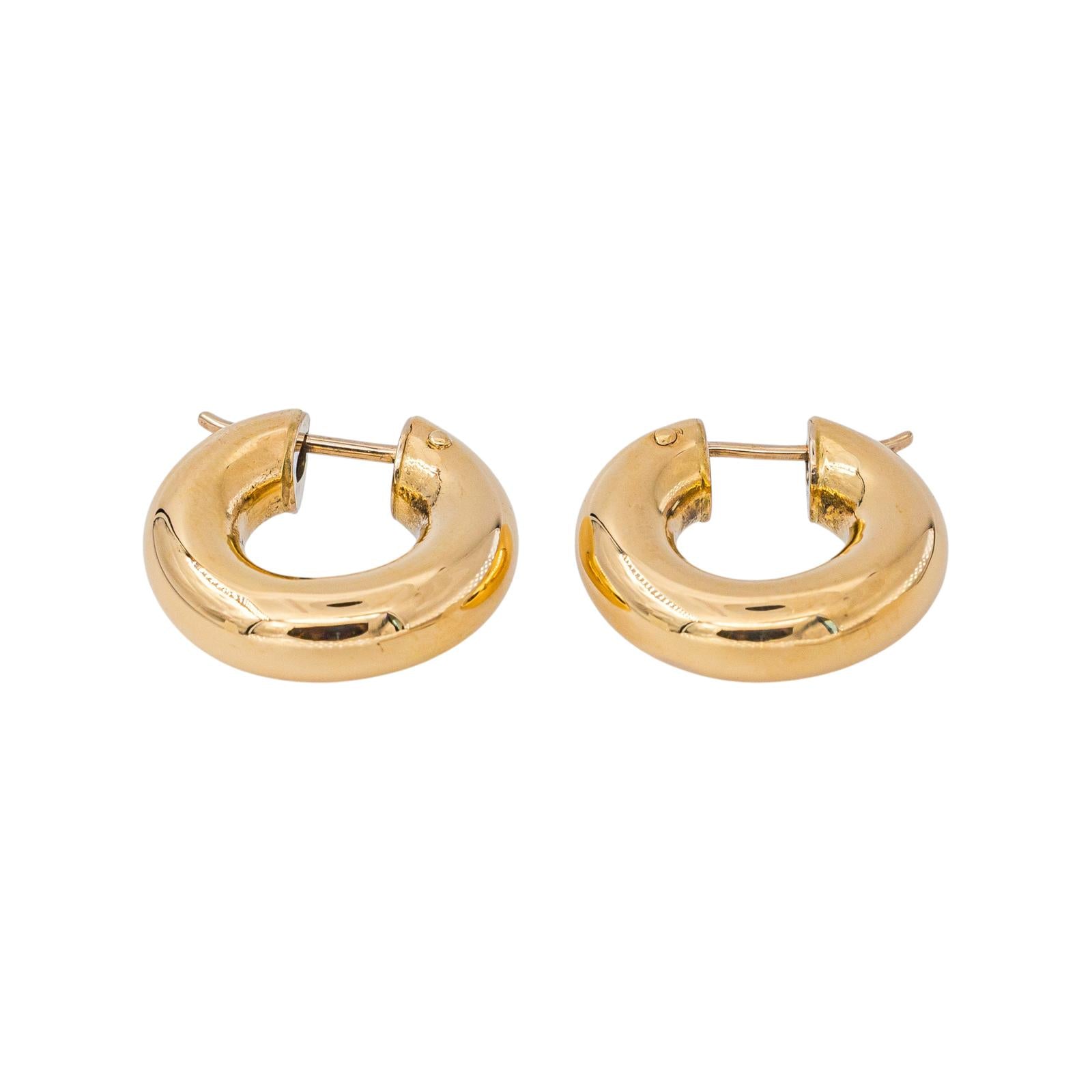 Boucles d'oreilles Créoles Or jaune