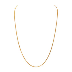 Rose gold Curb chain Necklace