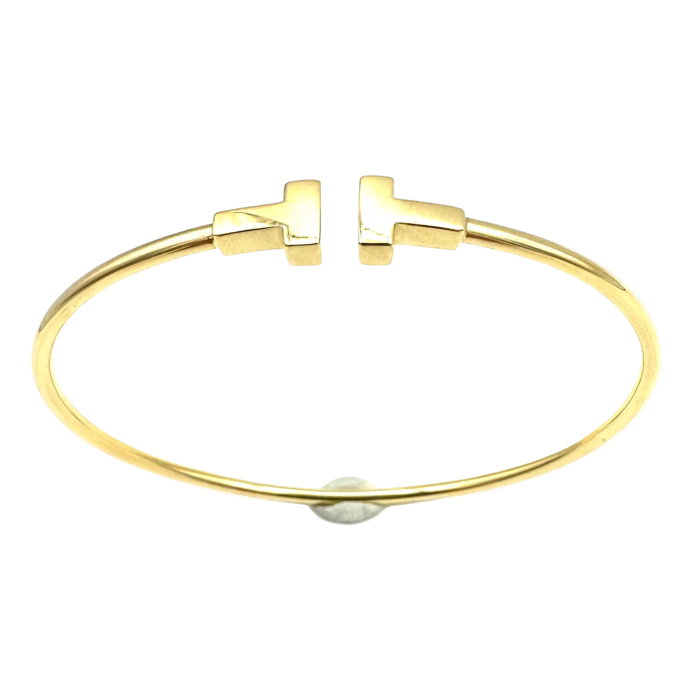 Bracelet Bangle TIFFANY & CO. "Wire" bangle in yellow gold