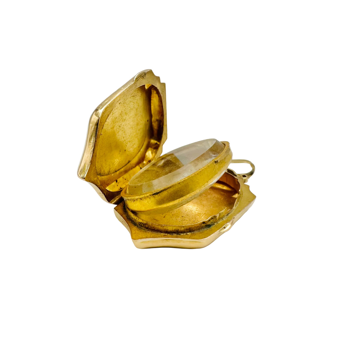Antique Yellow Gold Locket Pendant