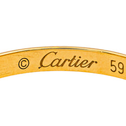 Cartier Wedding band ring 1895 Yellow gold