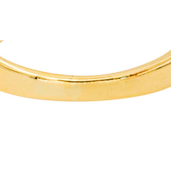 Yellow Gold Solitaire Diamond Ring