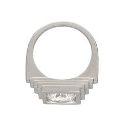 Platinum and Diamond Ring