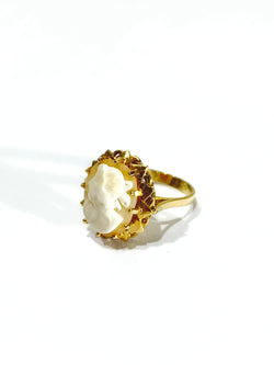 Rose gold Cameo Ring