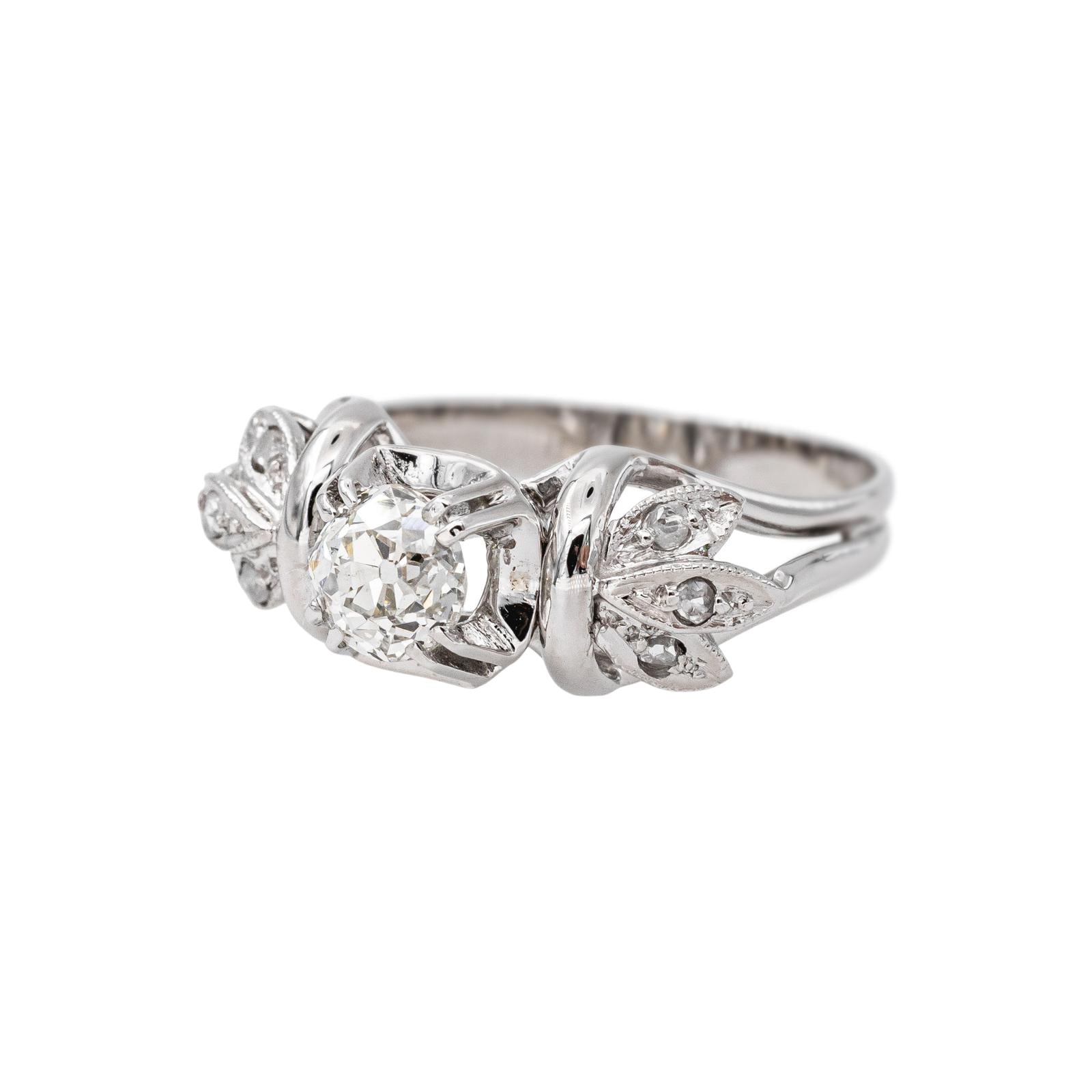White Gold Diamond Ring