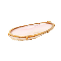 Yellow gold pendant with a cameo