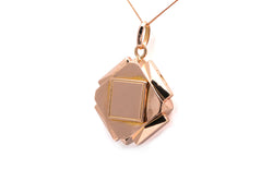 Pendentif en or rose