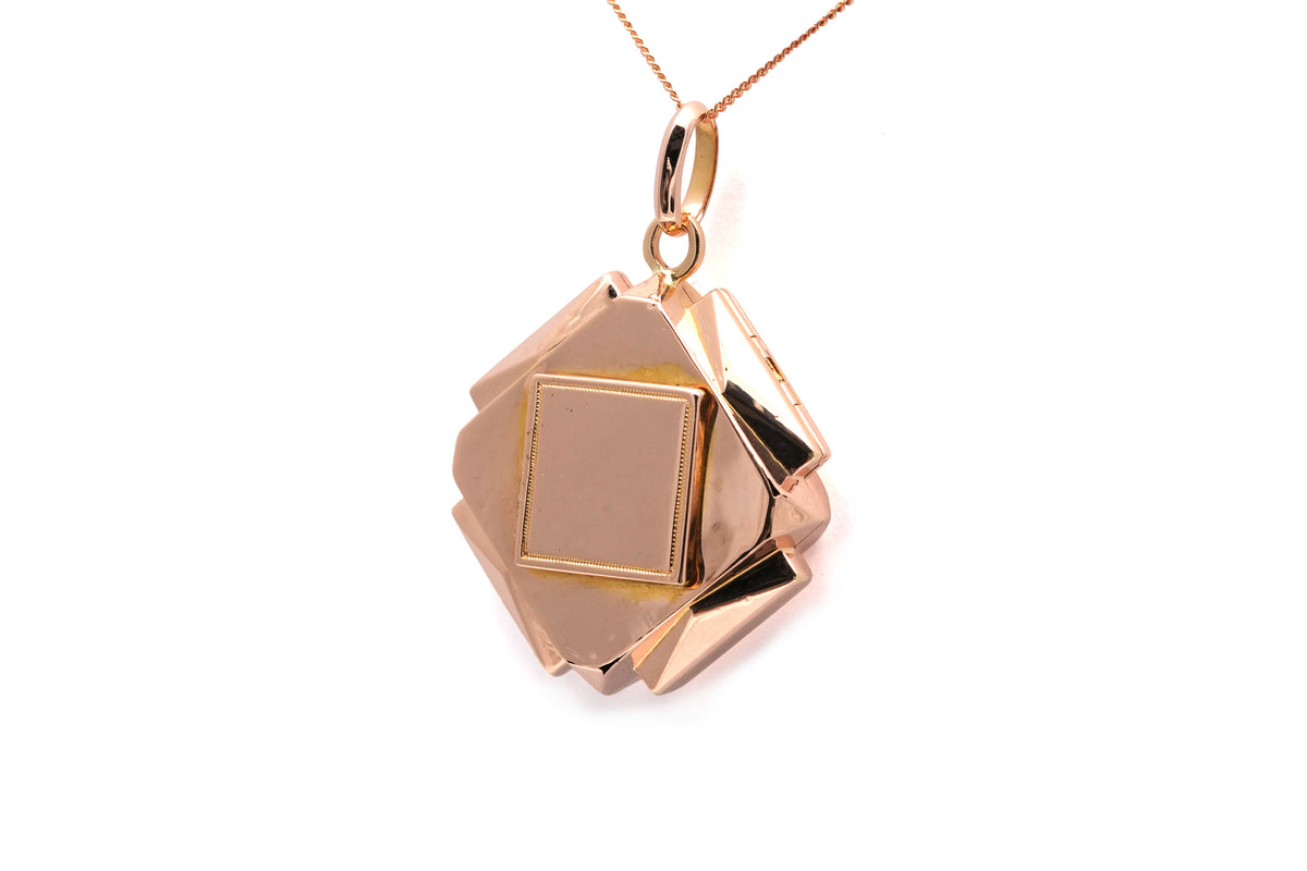 Pendentif en or rose