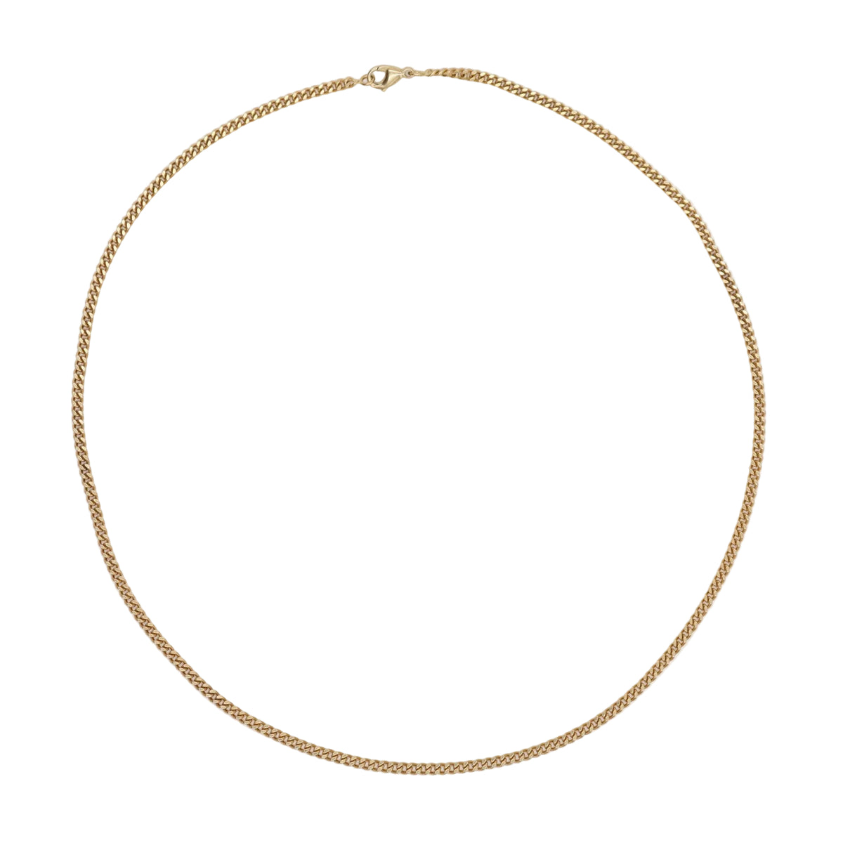 Yellow Gold Chain Necklace