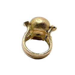 Yellow Gold and Diamond Ring