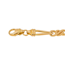 Yellow Gold Horse-Link Bracelet