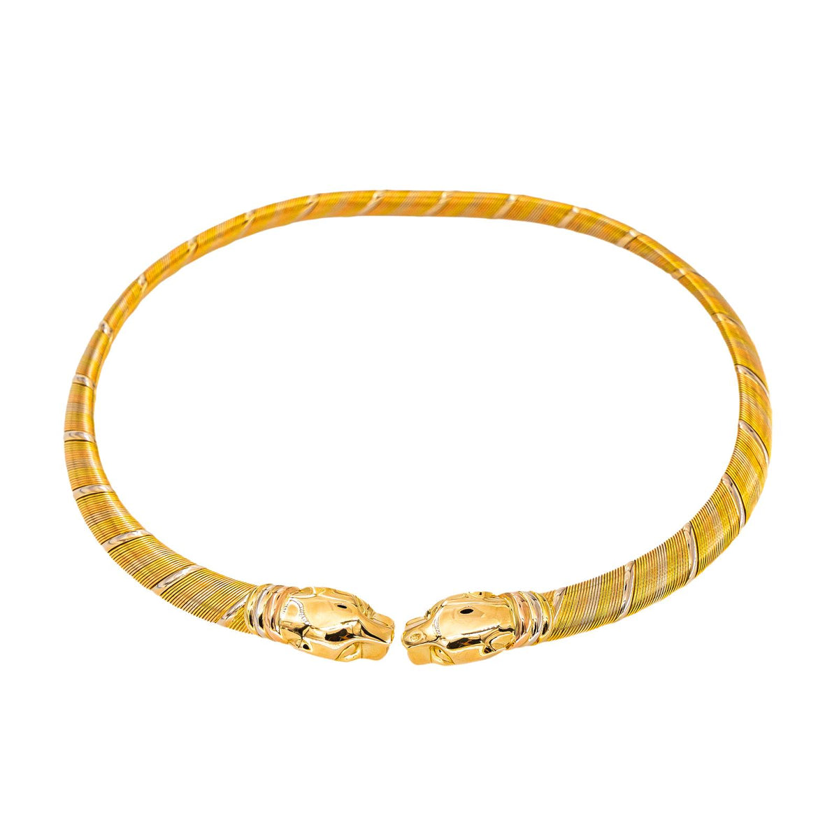 Cartier Torque Panthère Necklace in Yellow gold