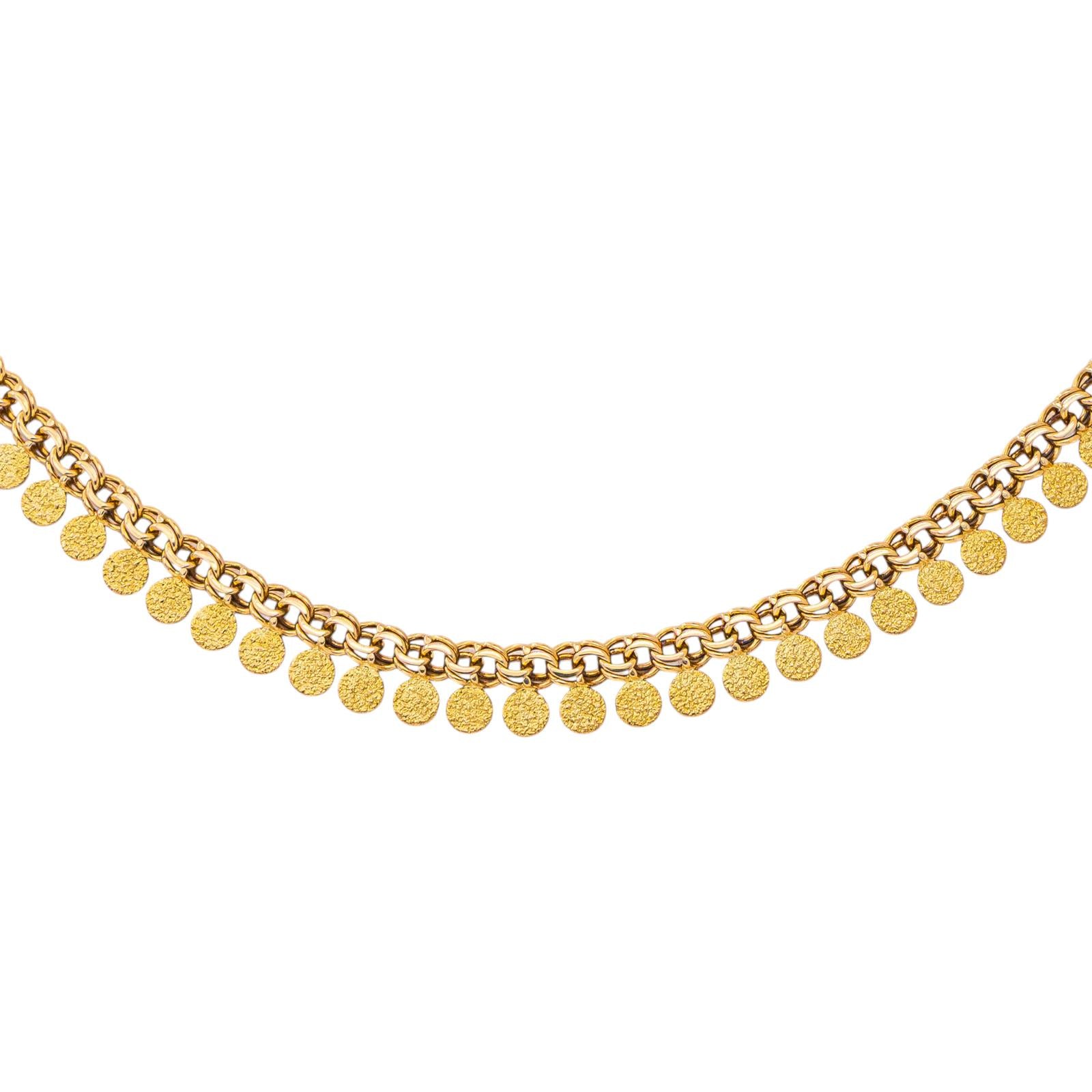 Collier Or jaune
