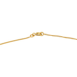 Yellow gold Curb chain Necklace