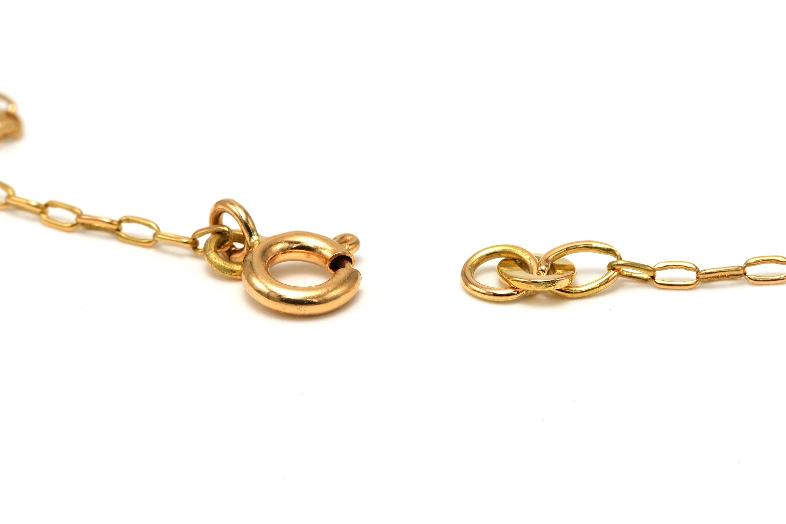 Yellow Gold Necklace with Pendant, Pearl, and Diamonds