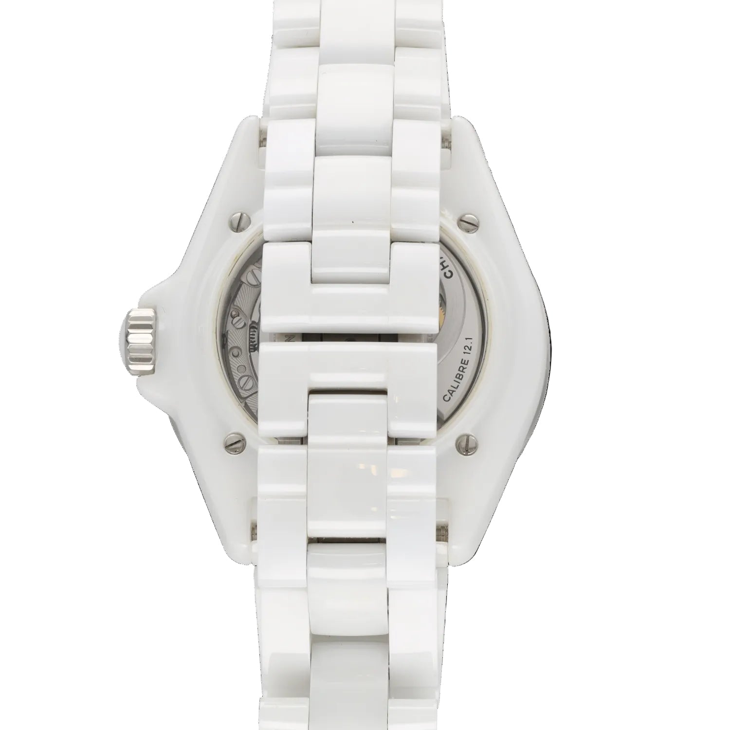 CHANEL "J12" Watch in Ceramic and Diamonds