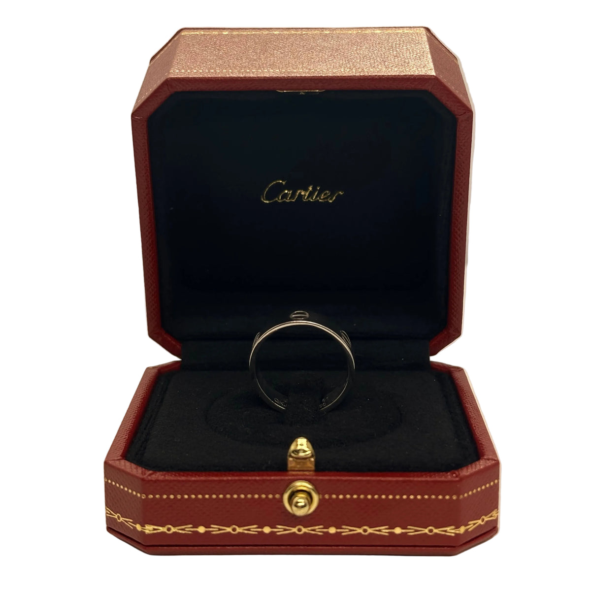 CARTIER "Love" Wedding Band in White Gold