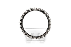 Bague Alliance en or blanc et diamants