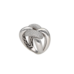 White Gold and Diamond Ring