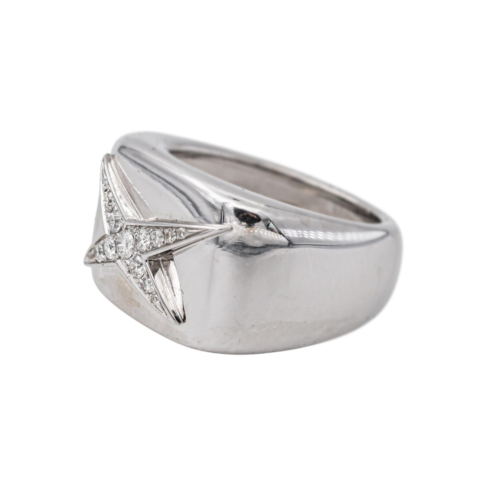 Mauboussin Bague Etoile Divine Or blanc