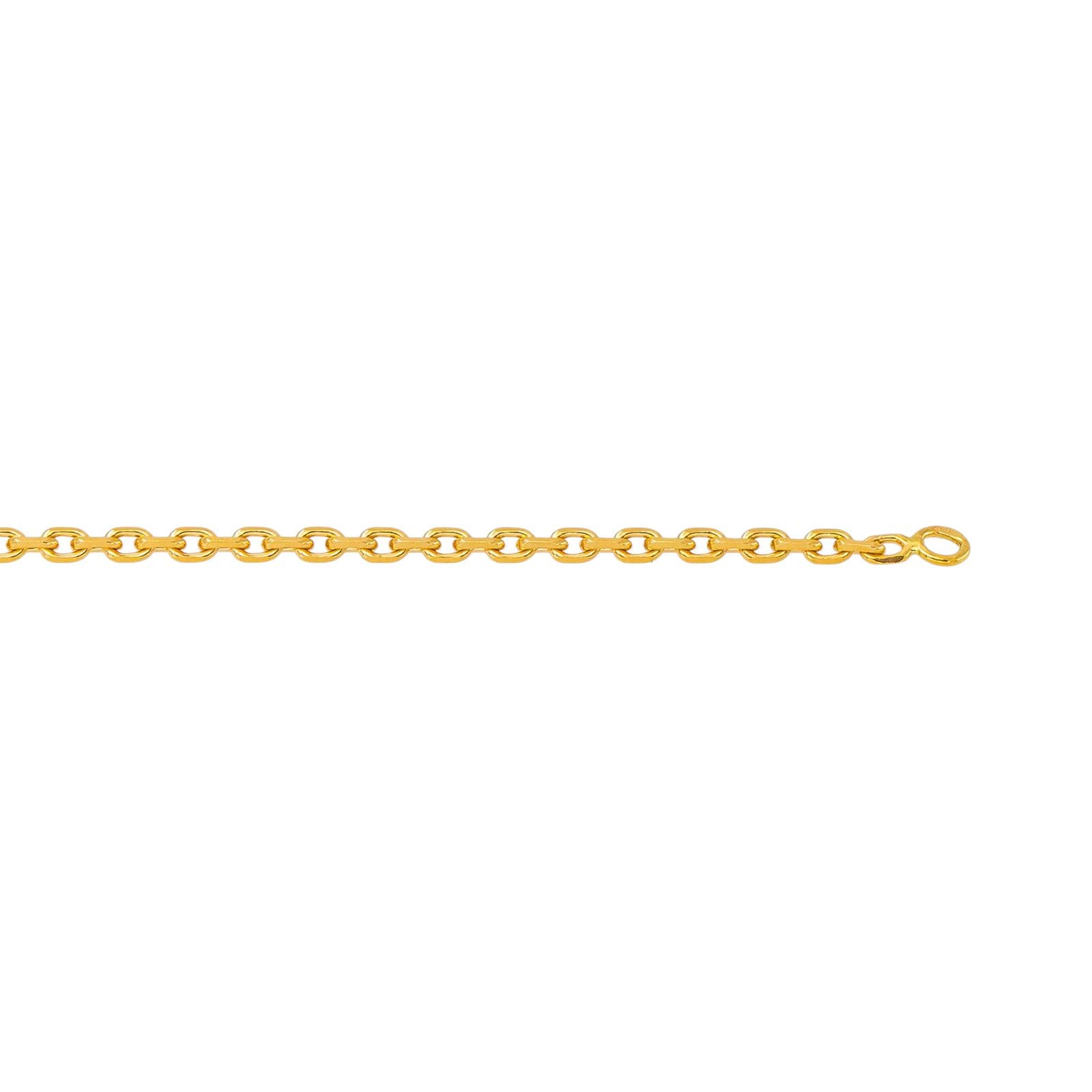 Yellow Gold Forçat Link Necklace