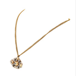 Collier Pendentif en or jaune et diamants