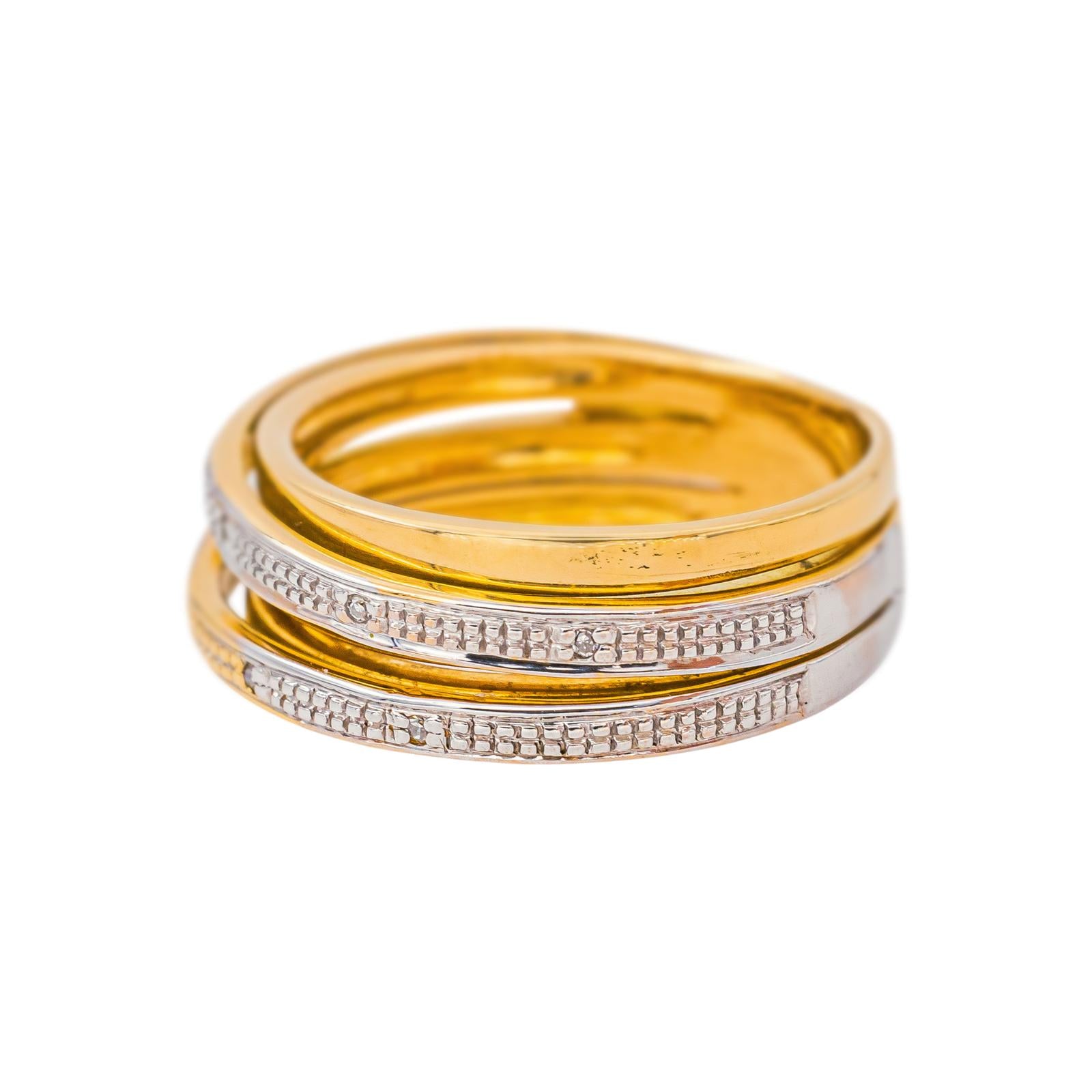 Bague Or jaune Diamant