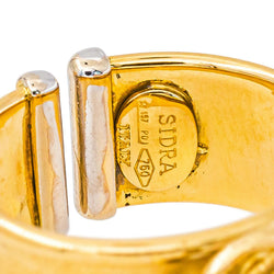 Yellow Gold Charm Ring