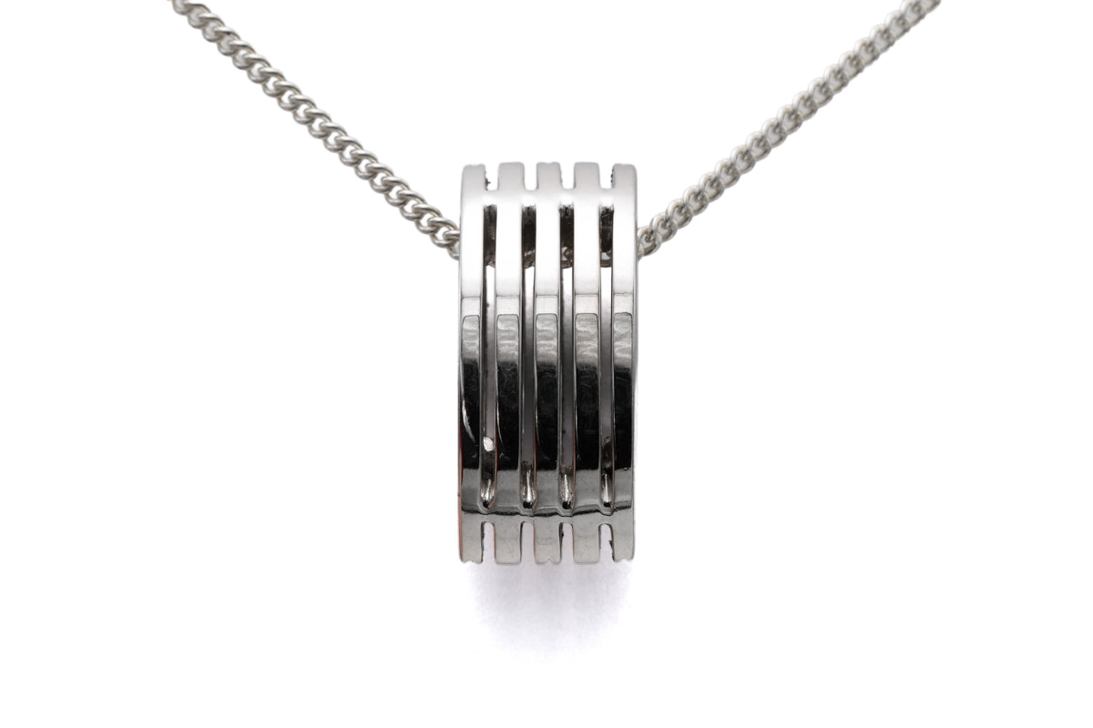 White Gold and Diamond Pendant