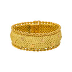Bracelet Manchette Or jaune