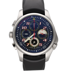 GIRARD PERREGAUX "R&D 01" Watch in Steel and Rubber