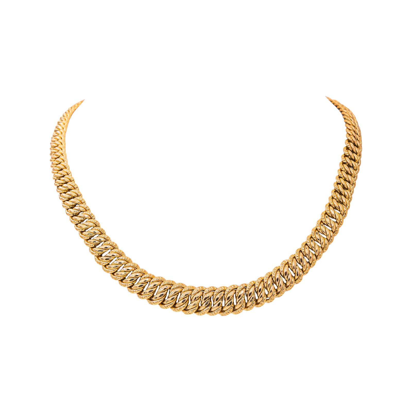 Necklace  American Link  Rose gold
