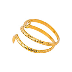 Yellow Gold Snake Ring