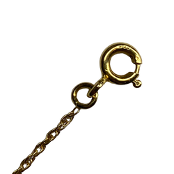 Yellow Gold and Diamond Pendant Necklace