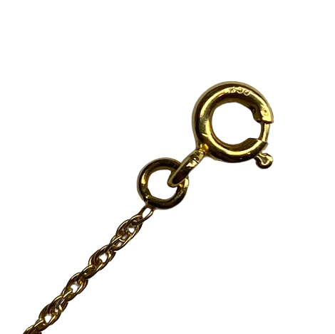 Yellow Gold and Diamond Pendant Necklace