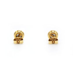 Yellow Gold & Diamond Earrings