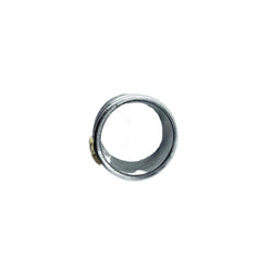 MAUBOUSSIN "Kiff and Sun" Ring in yellow gold, silver, and diamonds