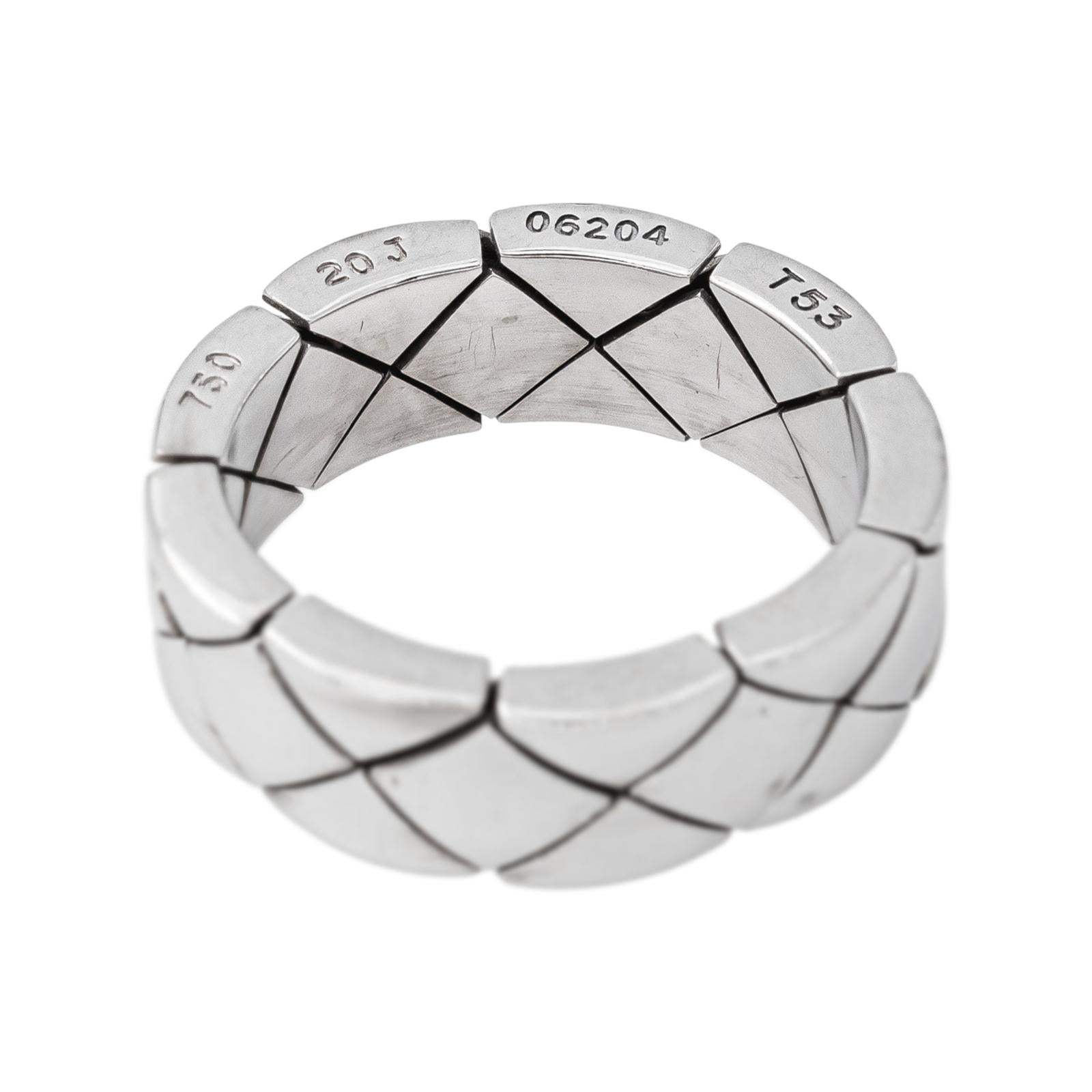 Chanel Coco Crush Ring in White gold